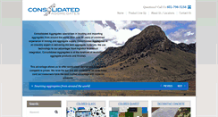 Desktop Screenshot of consolidatedagg.net